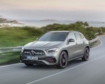 2021 Mercedes-Benz GLA Edition1 AMG Line (Color: Mountain Grey MAGNO) Front Three-Quarter Wallpapers 150x120