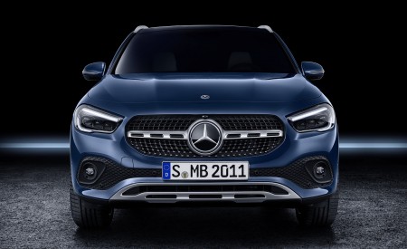2021 Mercedes-Benz GLA Edition1 Progressive Line (Color: Galaxy Blue) Front Wallpapers 450x275 (91)