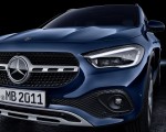 2021 Mercedes-Benz GLA Edition1 Progressive Line (Color: Galaxy Blue) Headlight Wallpapers 150x120