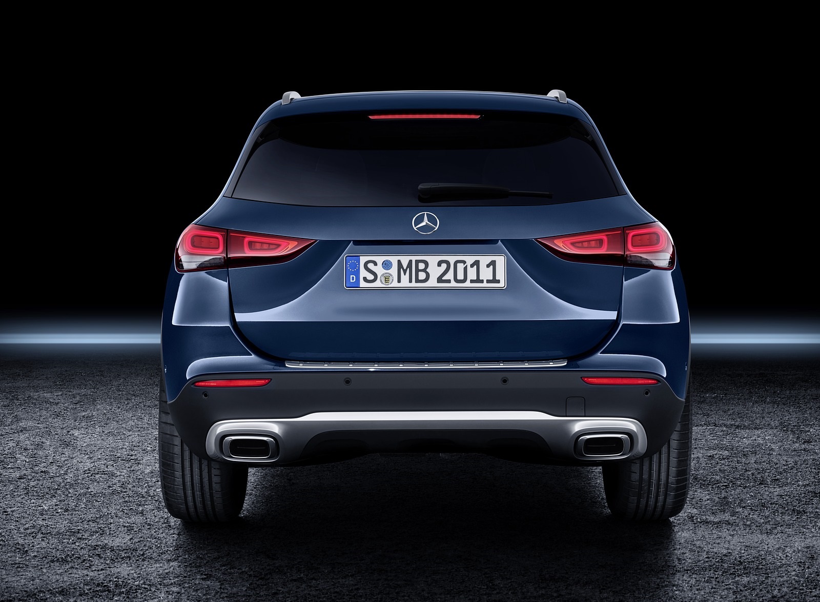 2021 Mercedes-Benz GLA Edition1 Progressive Line (Color: Galaxy Blue) Rear Wallpapers #96 of 115