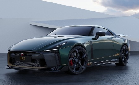 2021 Nissan GT-R50 by Italdesign Front Three-Quarter Wallpapers 450x275 (3)