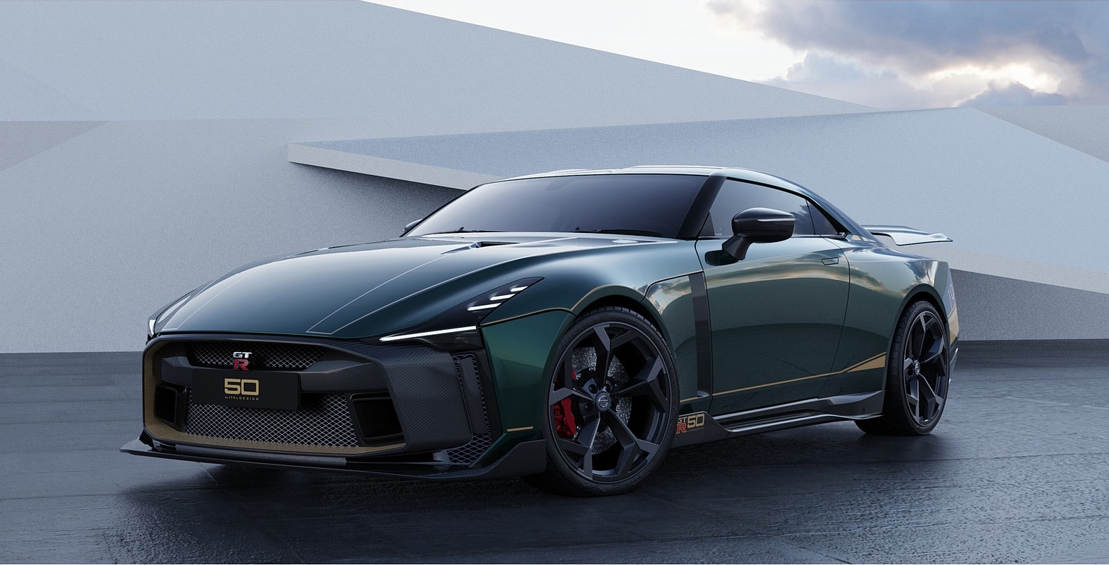 2021 Nissan GT-R50 by Italdesign Front Three-Quarter Wallpapers #3 of 15