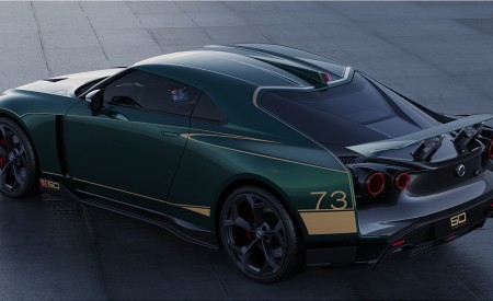 2021 Nissan GT-R50 by Italdesign Rear Three-Quarter Wallpapers 450x275 (4)