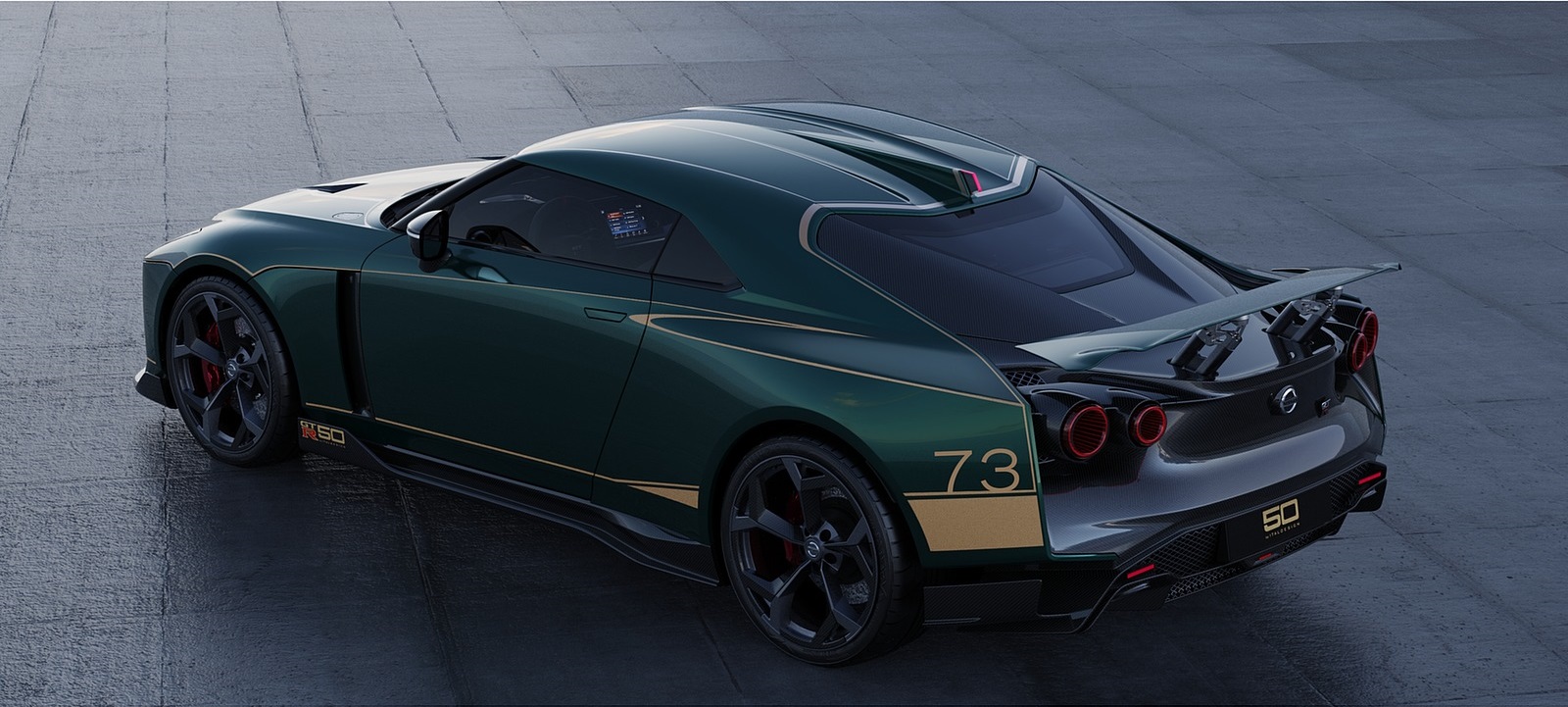 2021 Nissan GT-R50 by Italdesign Rear Three-Quarter Wallpapers (4)