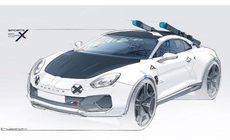 2020 Alpine A110 SportsX Concept Design Sketch Wallpapers 450x275 (10)