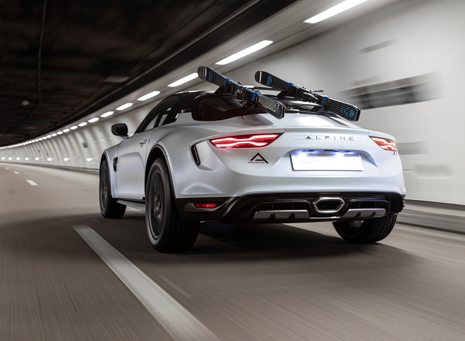 2020 Alpine A110 SportsX Concept Rear Three-Quarter Wallpapers (3)