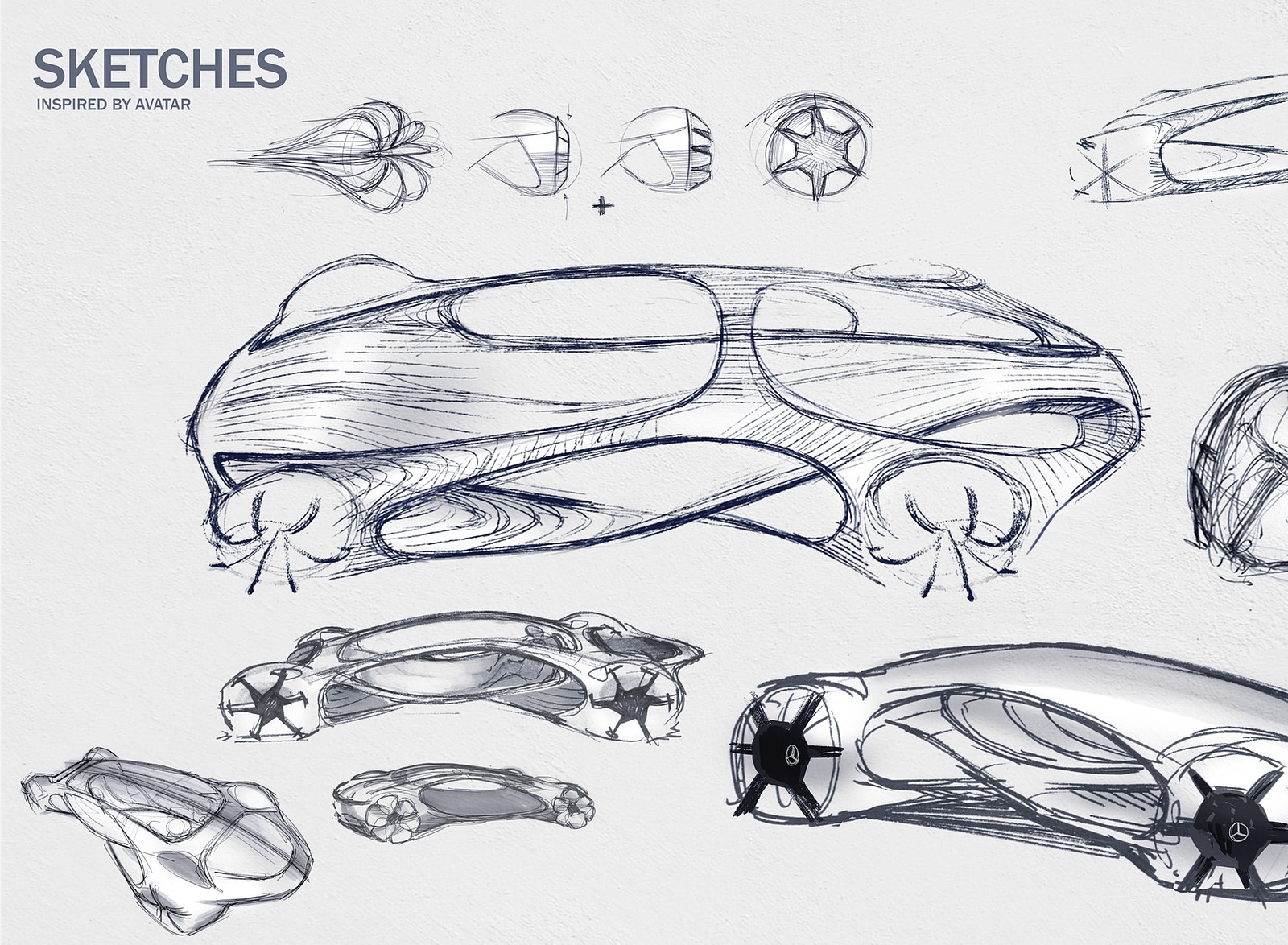 2020 Mercedes-Benz VISION AVTR Concept Design Sketch Wallpapers #59 of 60