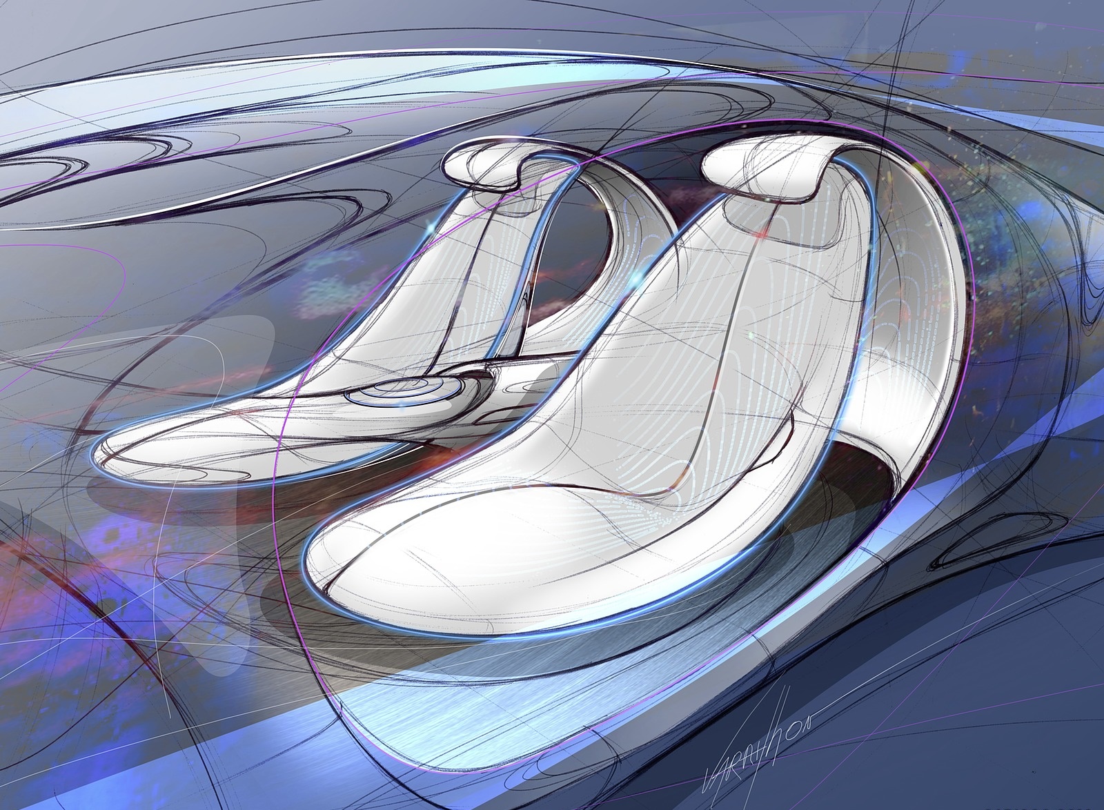 2020 Mercedes-Benz VISION AVTR Concept Design Sketch Wallpapers #57 of 60