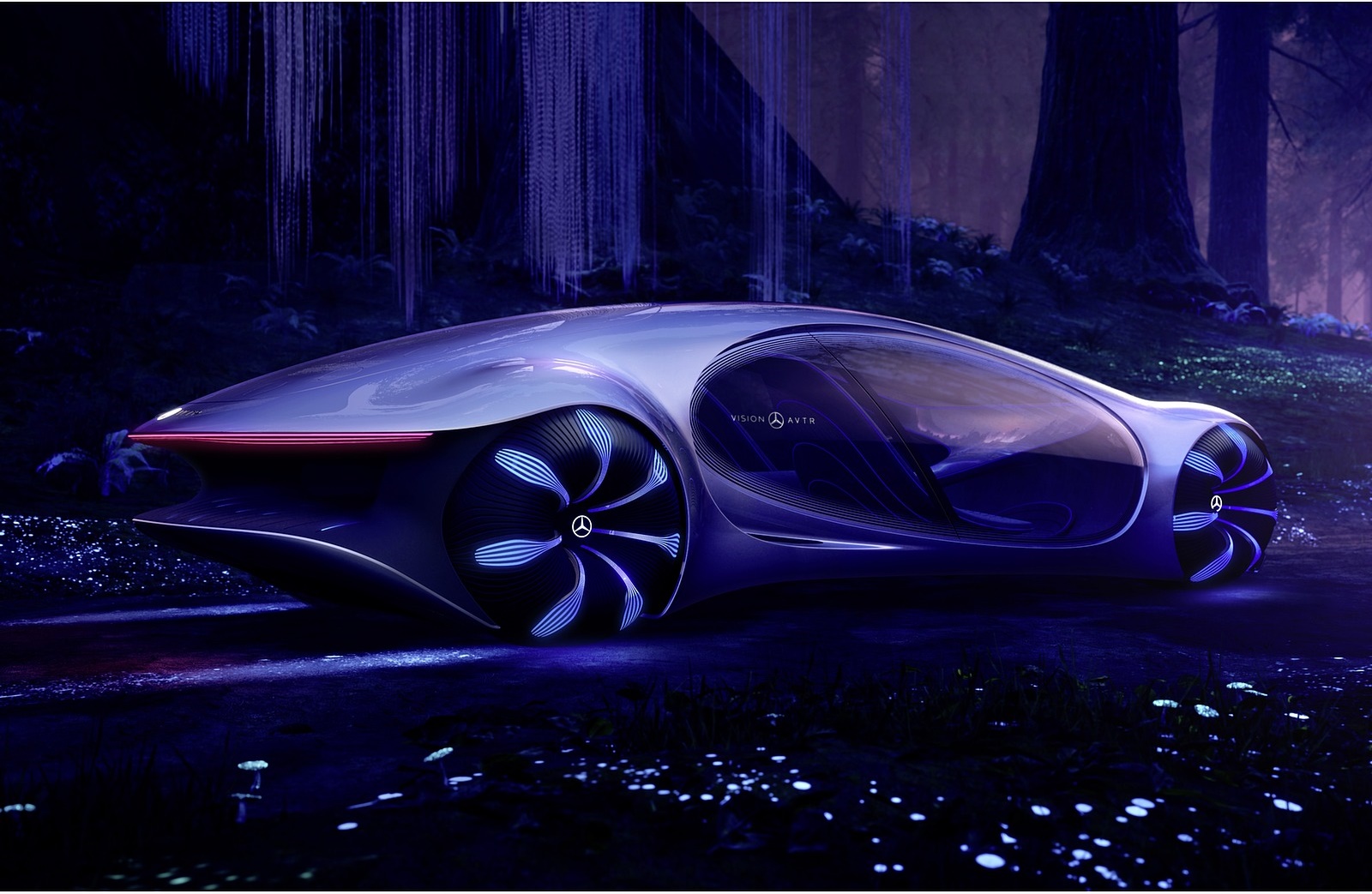 2020 Mercedes-Benz VISION AVTR Concept Front Three-Quarter Wallpapers #27 of 60