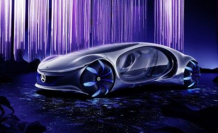 2020 Mercedes-Benz VISION AVTR Concept Front Three-Quarter Wallpapers 450x275 (16)