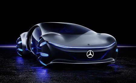 2020 Mercedes-Benz VISION AVTR Concept Front Three-Quarter Wallpapers 450x275 (13)