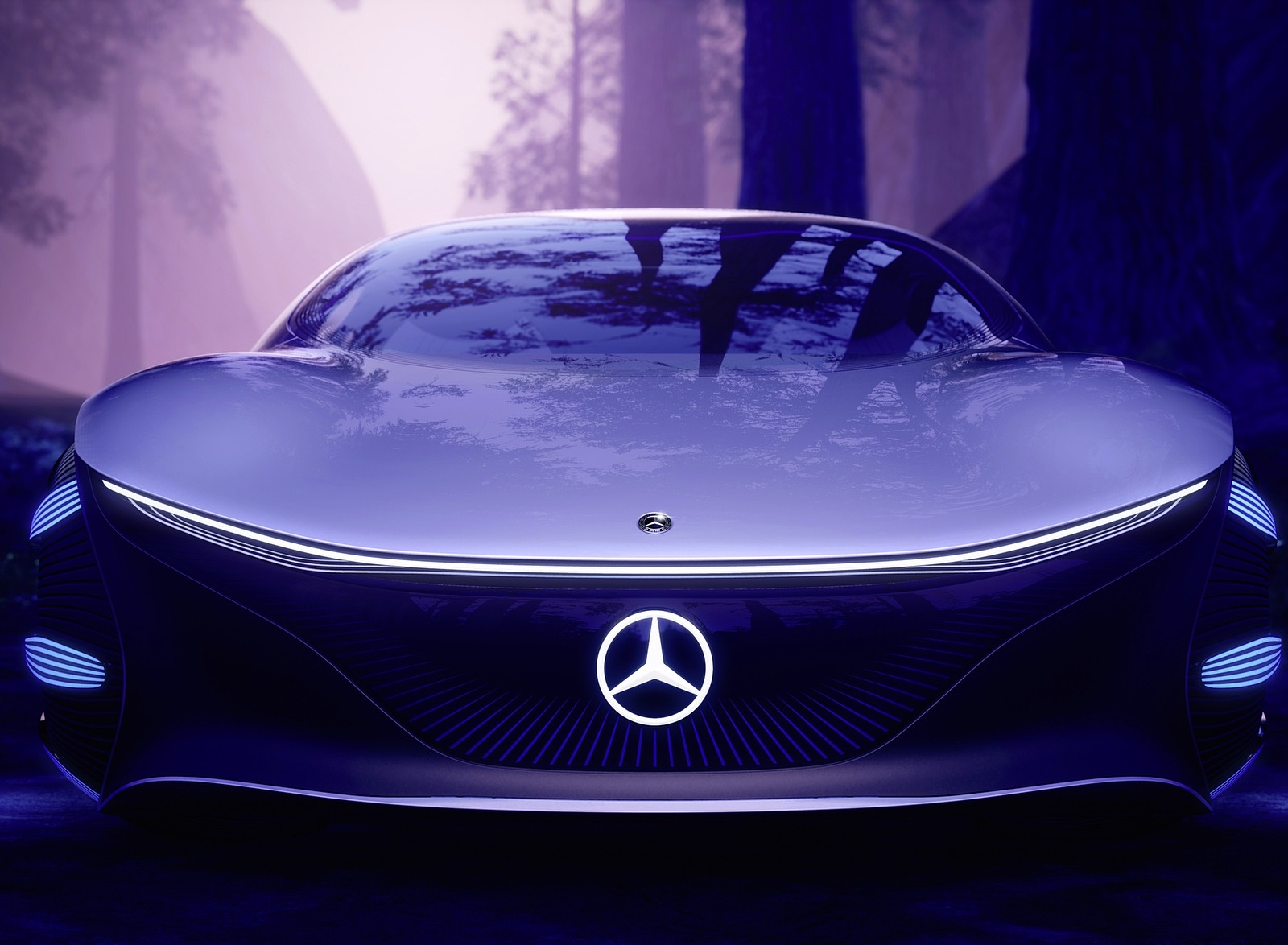 2020 Mercedes-Benz VISION AVTR Concept Front Wallpapers #28 of 60