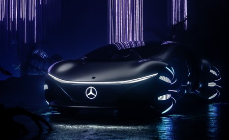 2020 Mercedes-Benz VISION AVTR Concept Front Wallpapers 450x275 (29)