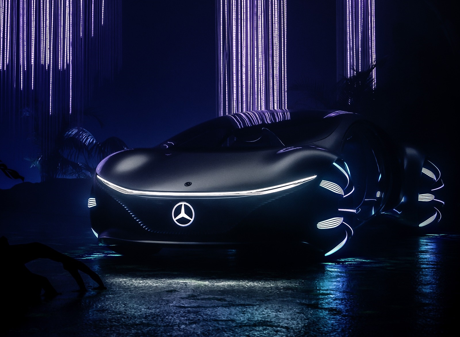 2020 Mercedes-Benz VISION AVTR Concept Front Wallpapers #29 of 60