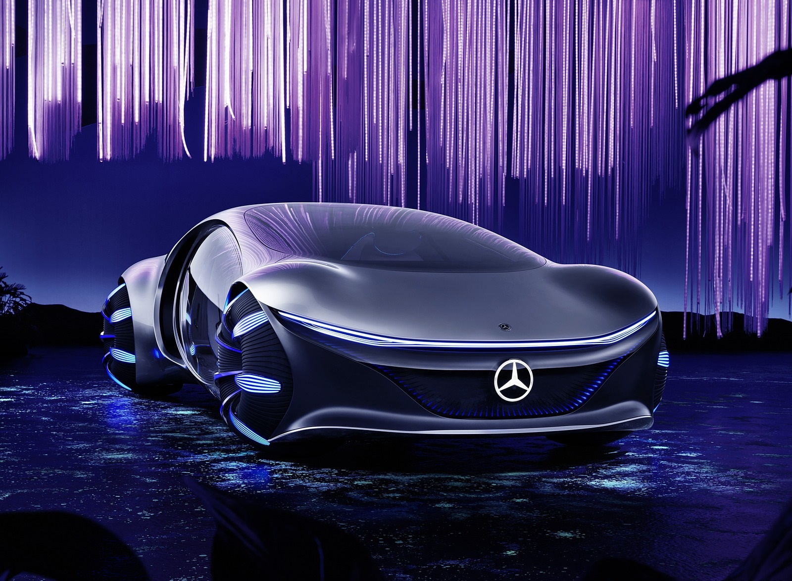 2020 Mercedes-Benz VISION AVTR Concept Front Wallpapers #17 of 60