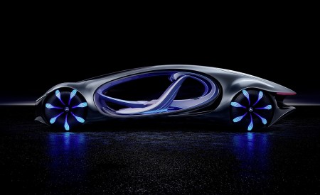 2020 Mercedes-Benz VISION AVTR Concept Side Wallpapers 450x275 (15)