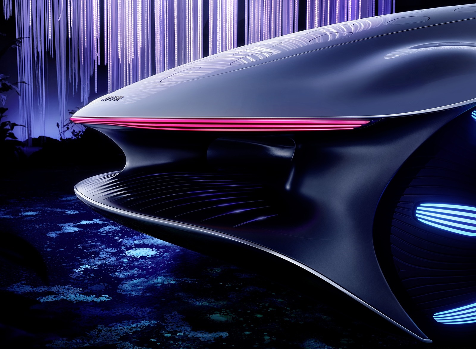 2020 Mercedes-Benz VISION AVTR Concept Tail Light Wallpapers #34 of 60