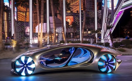 2020 Mercedes-Benz VISION AVTR Concept in Las Vegas Side Wallpapers 450x275 (9)