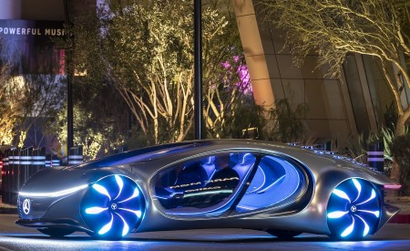 2020 Mercedes-Benz VISION AVTR Concept in Las Vegas Side Wallpapers 450x275 (12)