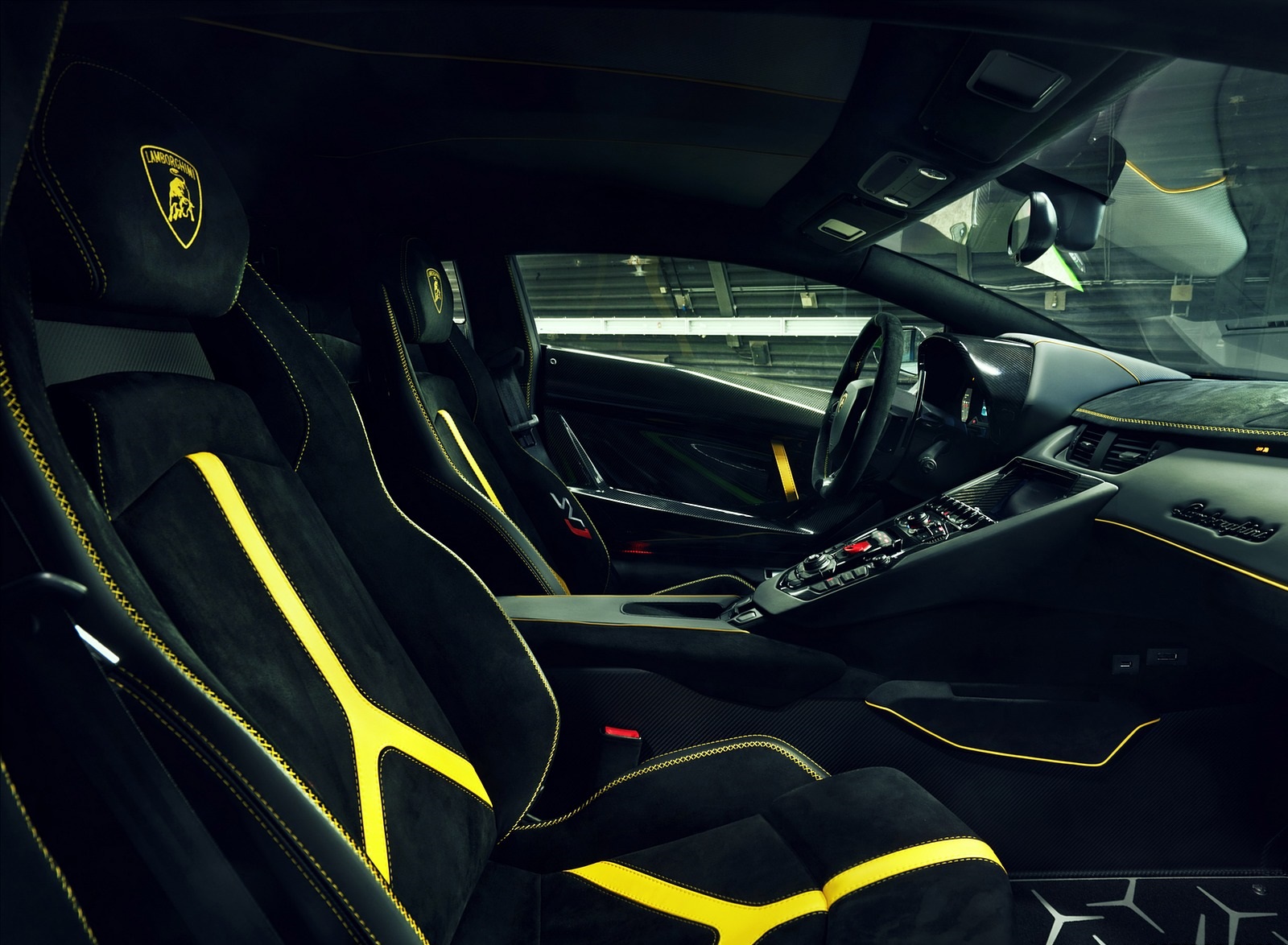 2020 NOVITEC Lamborghini Aventador SVJ Interior Wallpapers #11 of 11