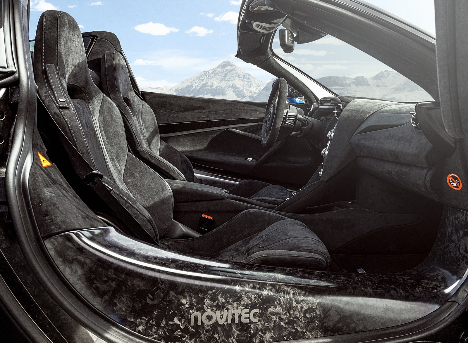 2020 NOVITEC N-LARGO based on McLaren 720S Spider Interior Wallpapers #9 of 9