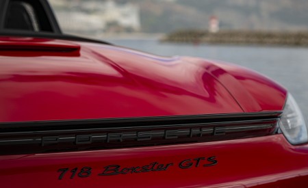 2020 Porsche 718 Boxster GTS 4.0 (Color: Carmine Red) Detail Wallpapers 450x275 (111)