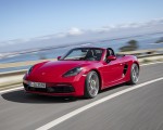 2020 Porsche 718 Boxster GTS 4.0 (Color: Carmine Red) Front Three-Quarter Wallpapers 150x120