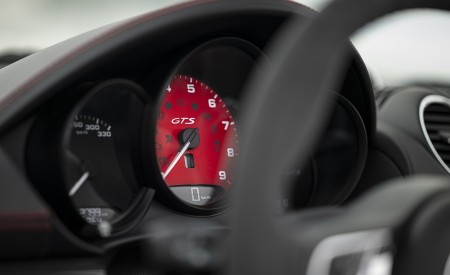 2020 Porsche 718 Boxster GTS 4.0 (Color: Carmine Red) Instrument Cluster Wallpapers 450x275 (121)