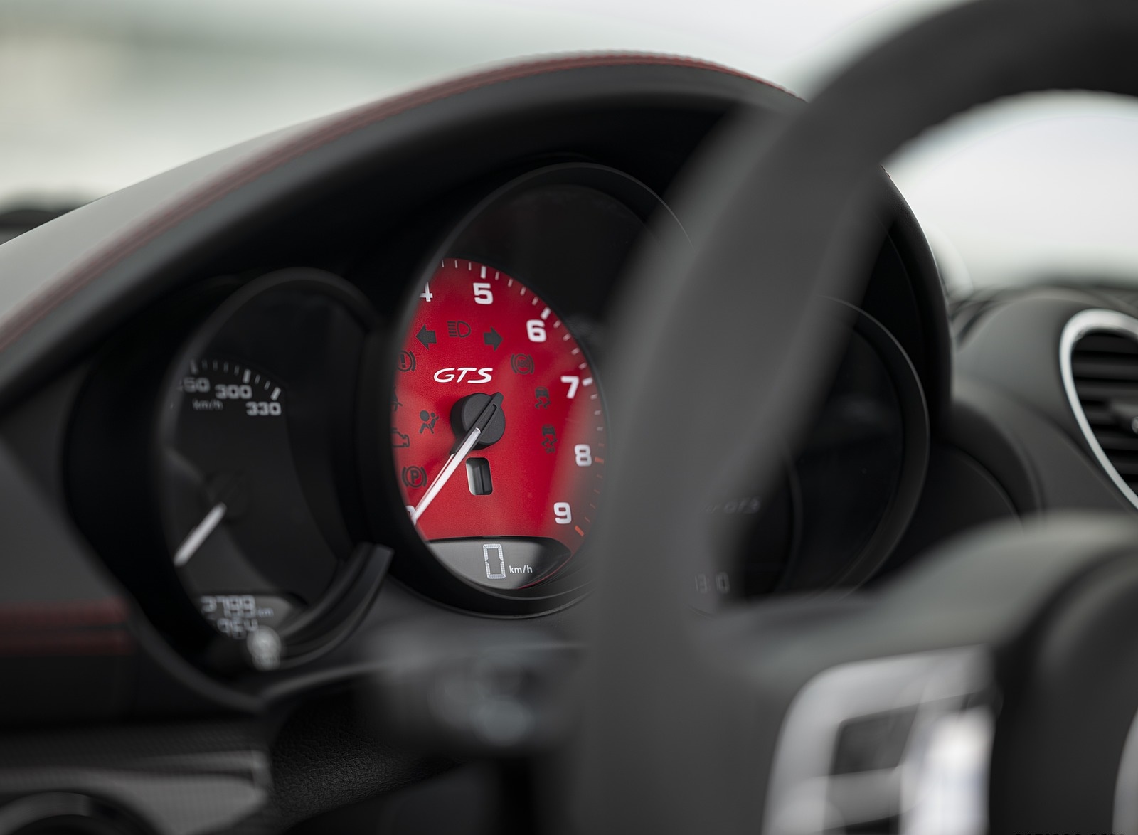 2020 Porsche 718 Boxster GTS 4.0 (Color: Carmine Red) Instrument Cluster Wallpapers #121 of 191