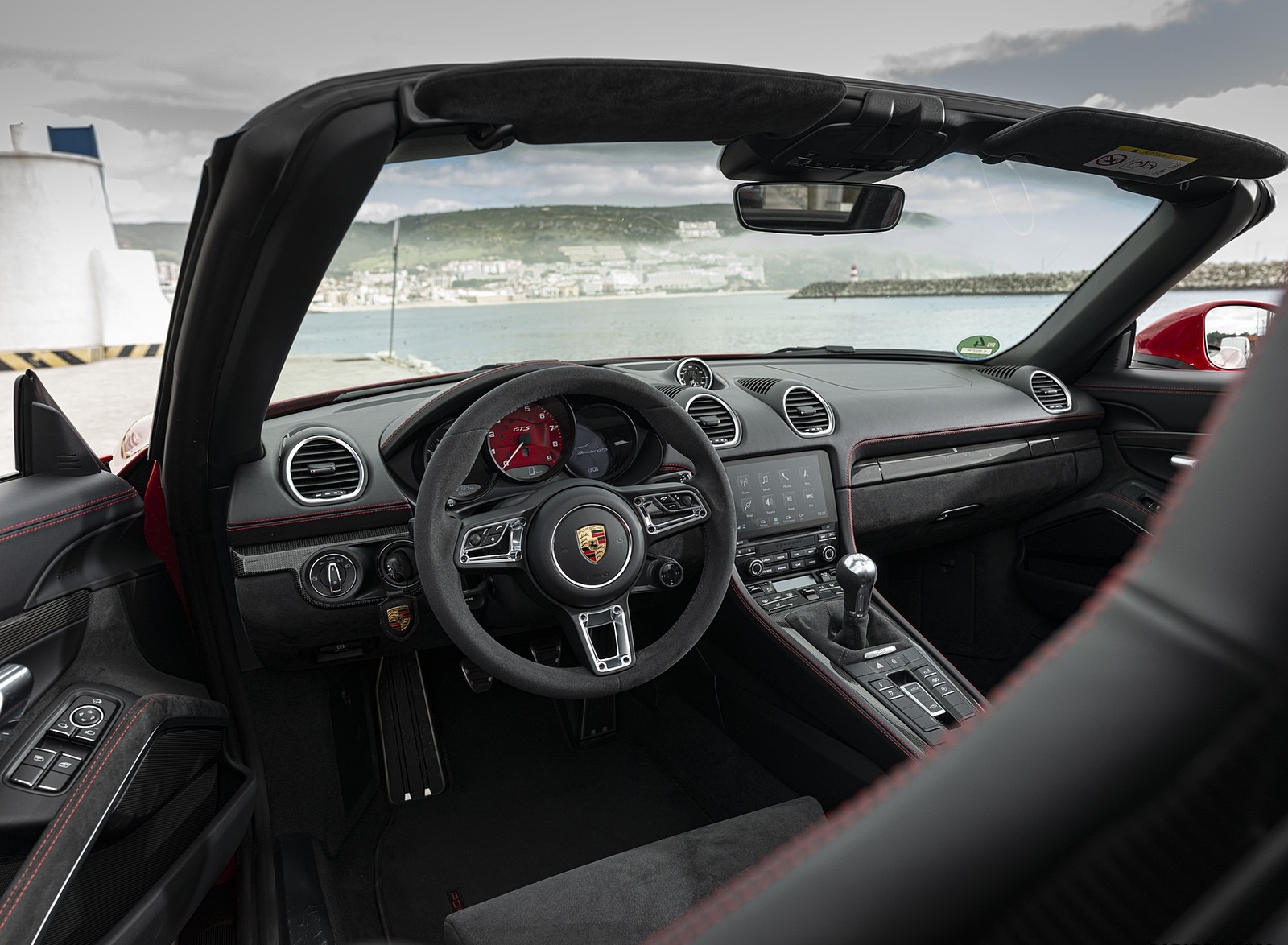 2020 Porsche 718 Boxster GTS 4.0 (Color: Carmine Red) Interior Wallpapers #120 of 191