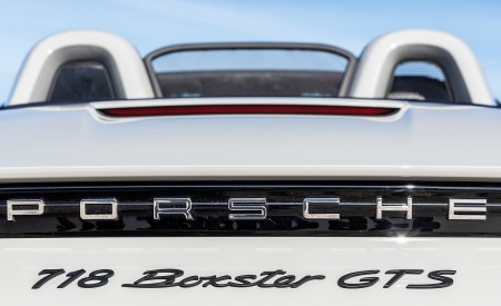 2020 Porsche 718 Boxster GTS 4.0 (Color: Crayon) Badge Wallpapers 450x275 (175)