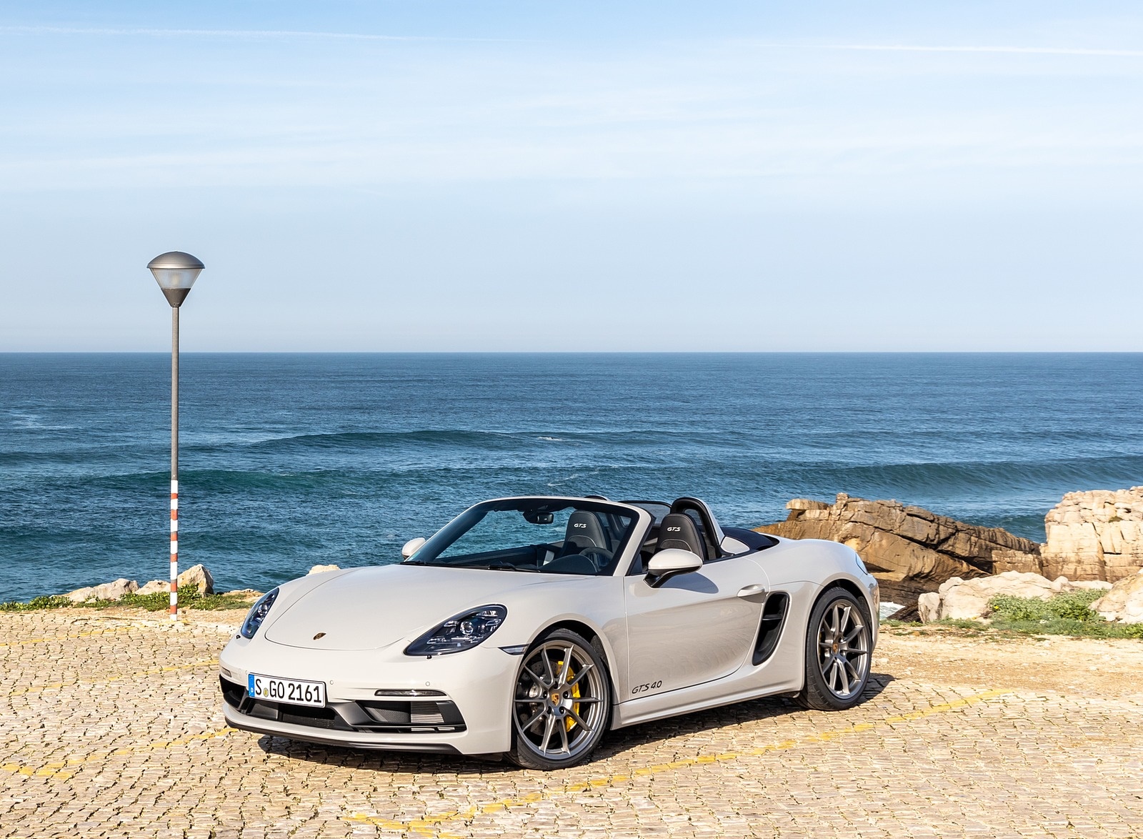 2020 Porsche 718 Boxster GTS 4.0 (Color: Crayon) Front Three-Quarter Wallpapers #144 of 191