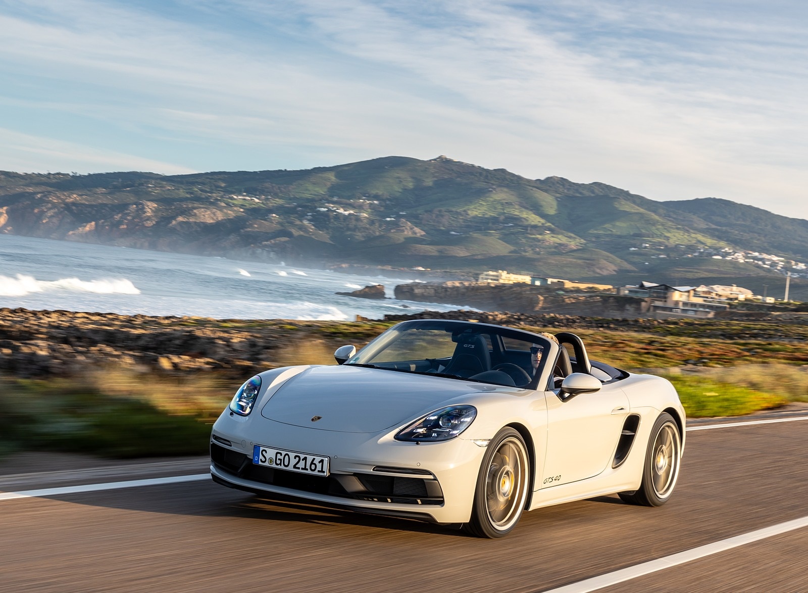 2020 Porsche 718 Boxster GTS 4.0 (Color: Crayon) Front Three-Quarter Wallpapers #126 of 191