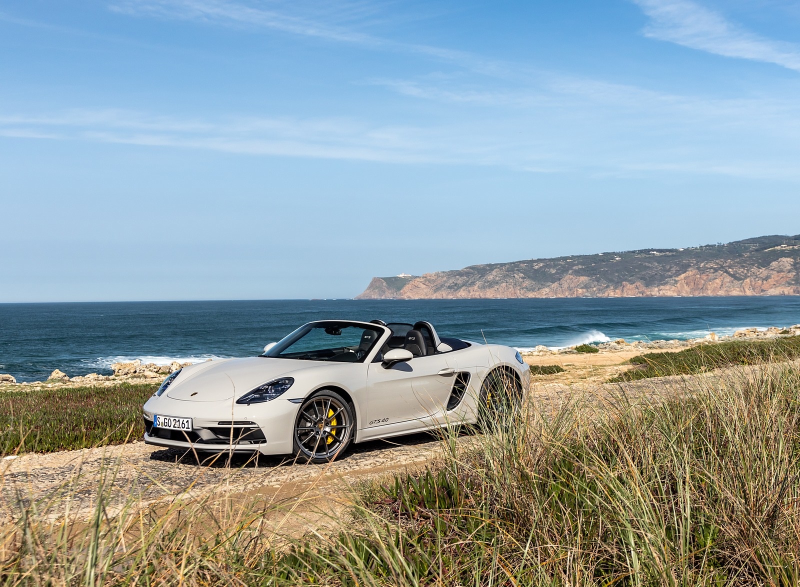 2020 Porsche 718 Boxster GTS 4.0 (Color: Crayon) Front Three-Quarter Wallpapers #155 of 191