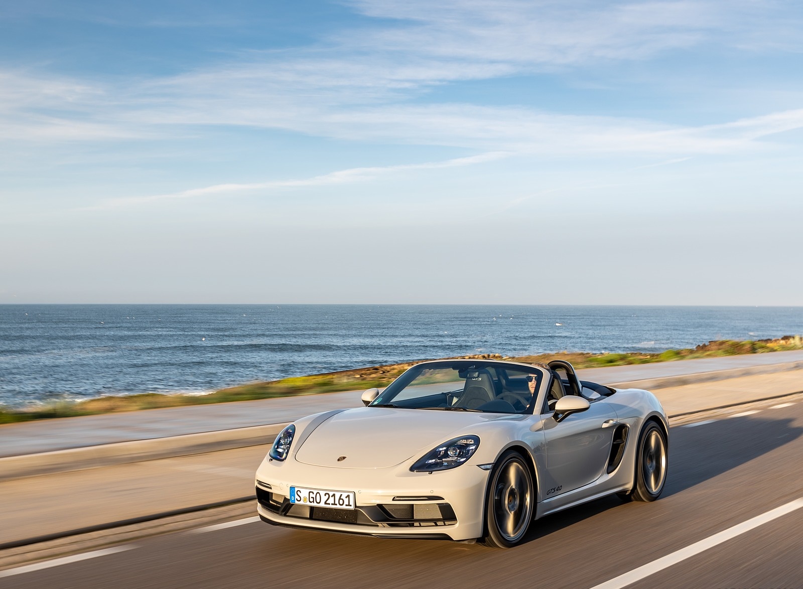 2020 Porsche 718 Boxster GTS 4.0 (Color: Crayon) Front Three-Quarter Wallpapers #132 of 191