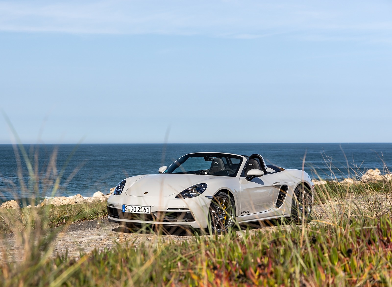 2020 Porsche 718 Boxster GTS 4.0 (Color: Crayon) Front Three-Quarter Wallpapers #156 of 191