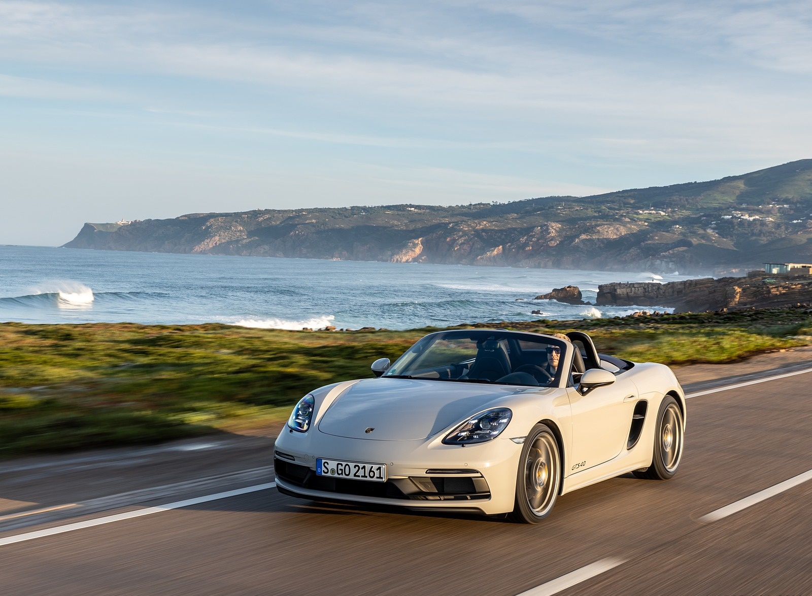 2020 Porsche 718 Boxster GTS 4.0 (Color: Crayon) Front Three-Quarter Wallpapers #129 of 191