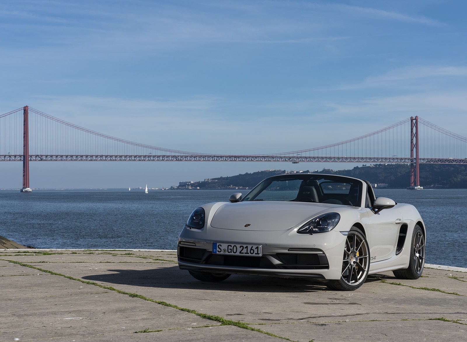 2020 Porsche 718 Boxster GTS 4.0 (Color: Crayon) Front Three-Quarter Wallpapers #158 of 191