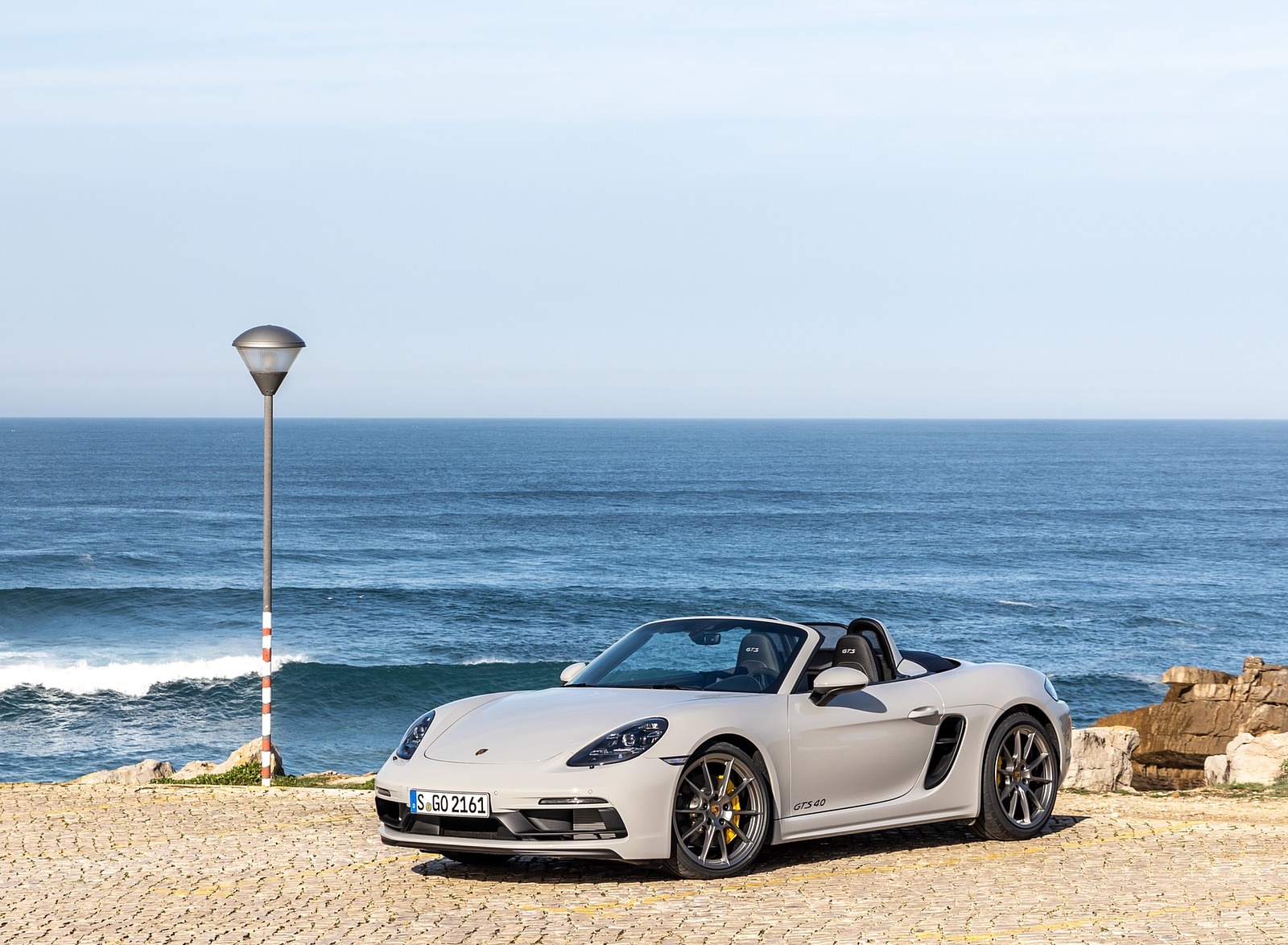 2020 Porsche 718 Boxster GTS 4.0 (Color: Crayon) Front Three-Quarter Wallpapers #147 of 191