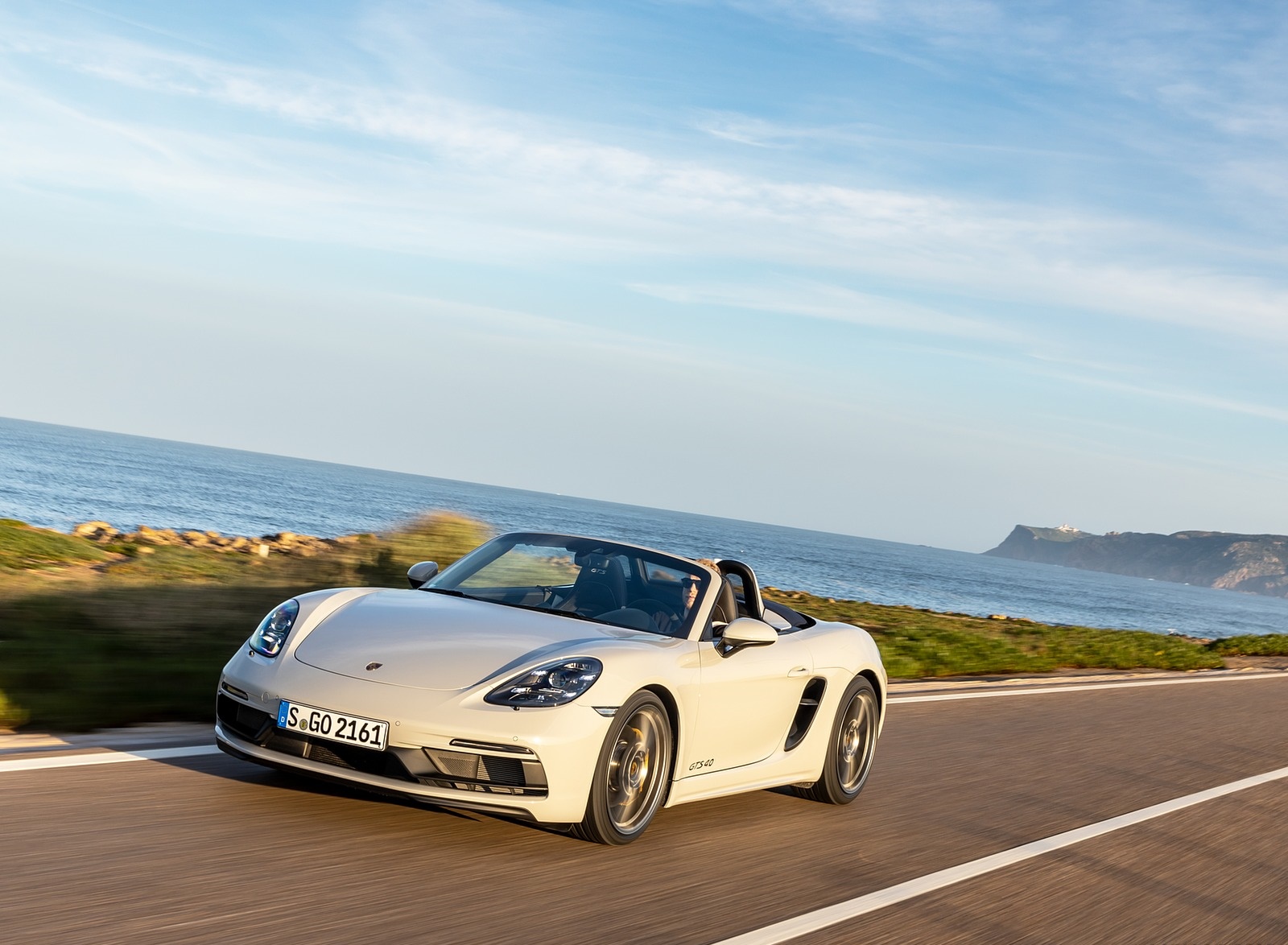 2020 Porsche 718 Boxster GTS 4.0 (Color: Crayon) Front Three-Quarter Wallpapers #133 of 191