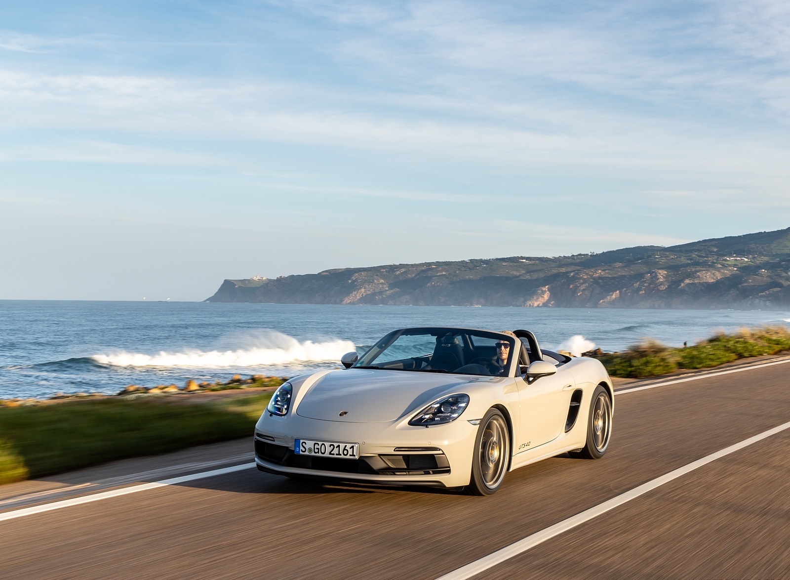 2020 Porsche 718 Boxster GTS 4.0 (Color: Crayon) Front Three-Quarter Wallpapers #130 of 191