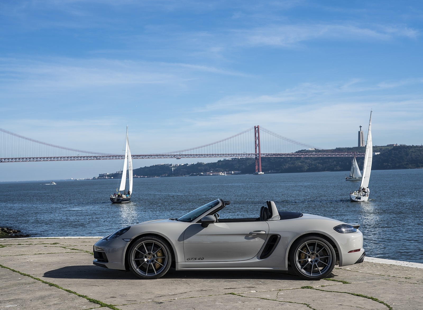 2020 Porsche 718 Boxster GTS 4.0 (Color: Crayon) Side Wallpapers #166 of 191