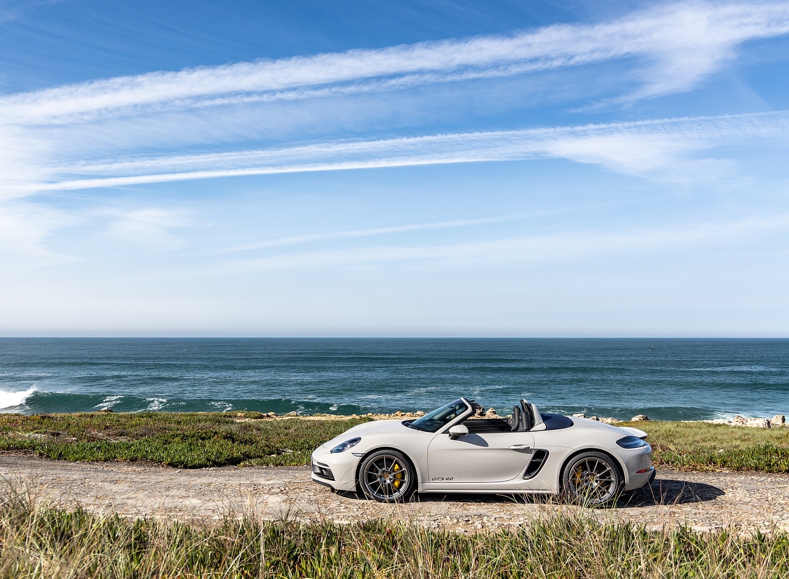 2020 Porsche 718 Boxster GTS 4.0 (Color: Crayon) Side Wallpapers #167 of 191