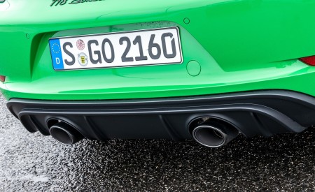 2020 Porsche 718 Boxster GTS 4.0 (Color: Phyton Green) Exhaust Wallpapers 450x275 (37)