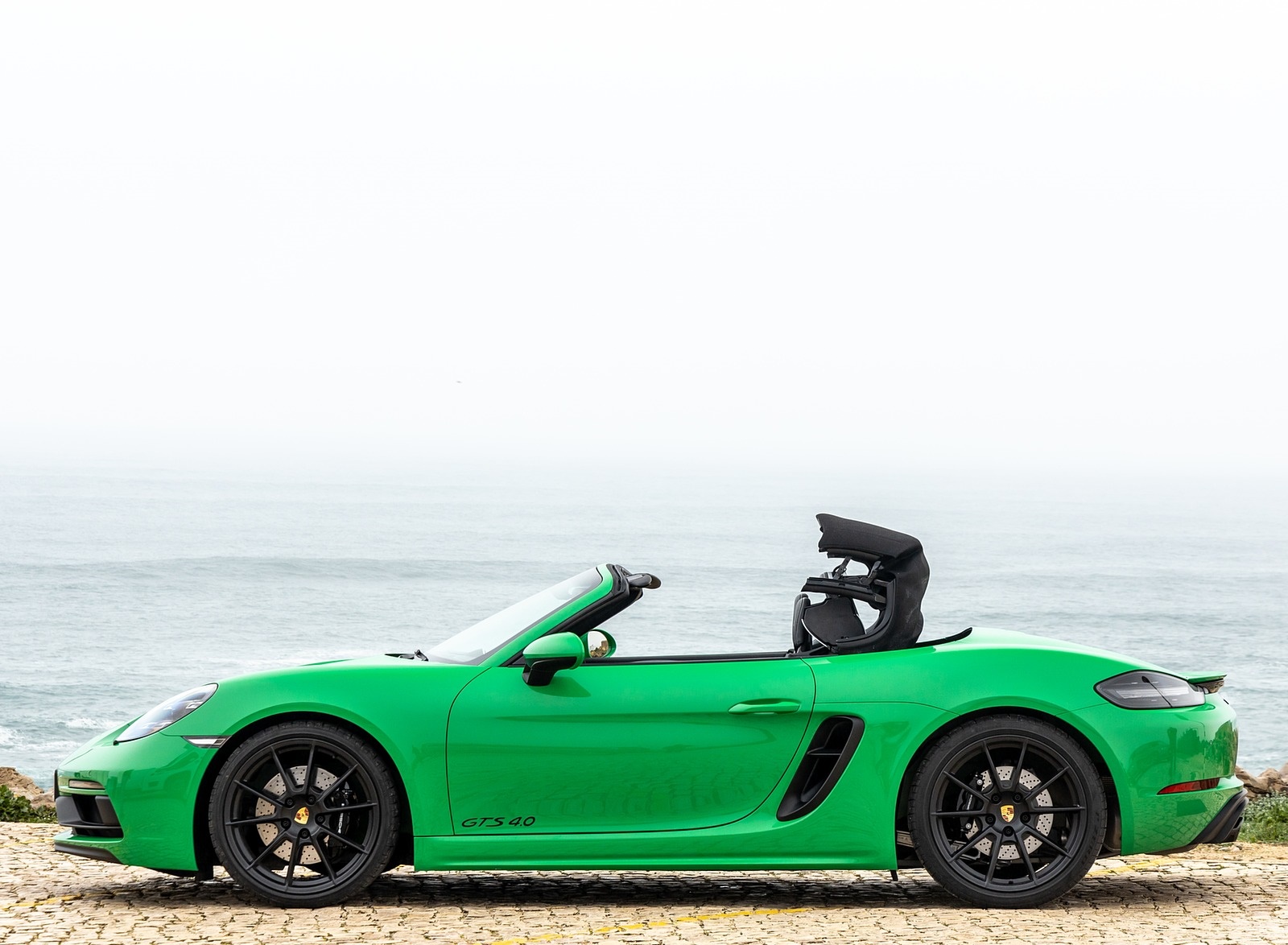 2020 Porsche 718 Boxster GTS 4.0 (Color: Phyton Green) Side Wallpapers #29 of 191