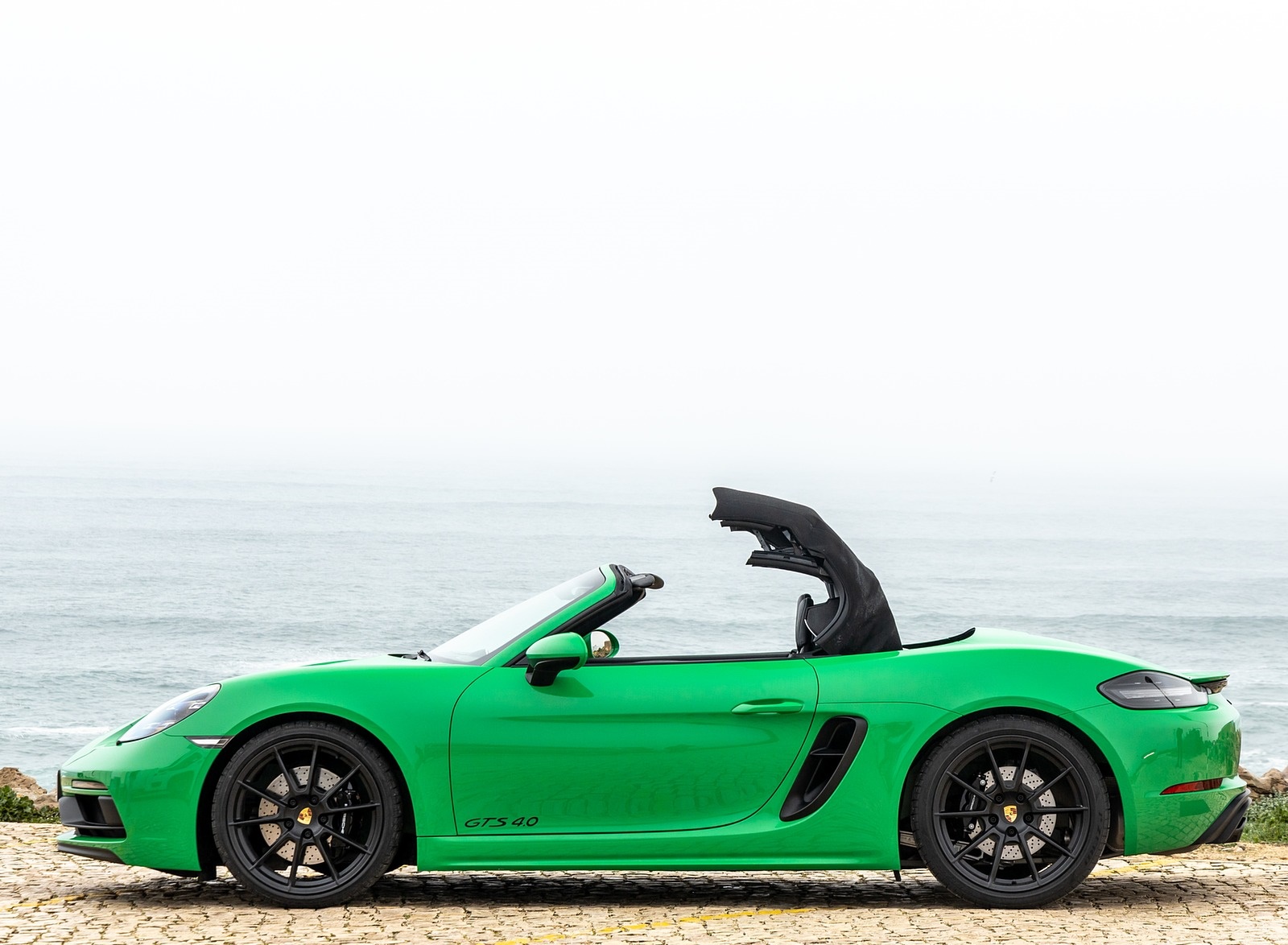 2020 Porsche 718 Boxster GTS 4.0 (Color: Phyton Green) Side Wallpapers #30 of 191