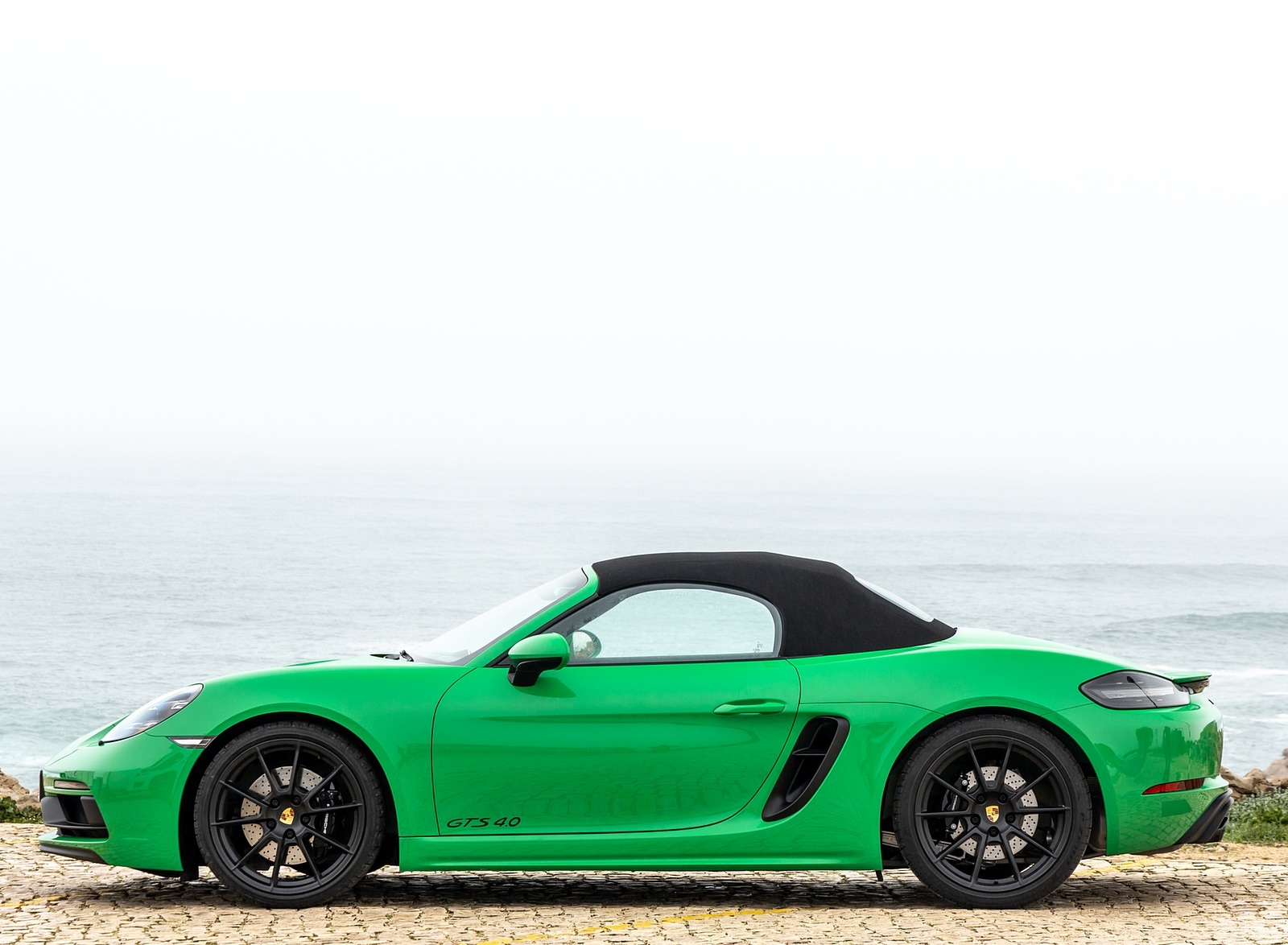 2020 Porsche 718 Boxster GTS 4.0 (Color: Phyton Green) Side Wallpapers #31 of 191