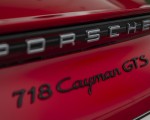 2020 Porsche 718 Cayman GTS 4.0 (Color: Carmine Red) Badge Wallpapers 150x120