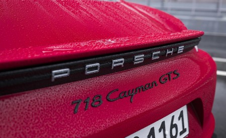 2020 Porsche 718 Cayman GTS 4.0 (Color: Carmine Red) Badge Wallpapers 450x275 (53)