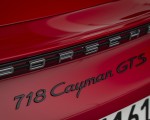 2020 Porsche 718 Cayman GTS 4.0 (Color: Carmine Red) Badge Wallpapers 150x120